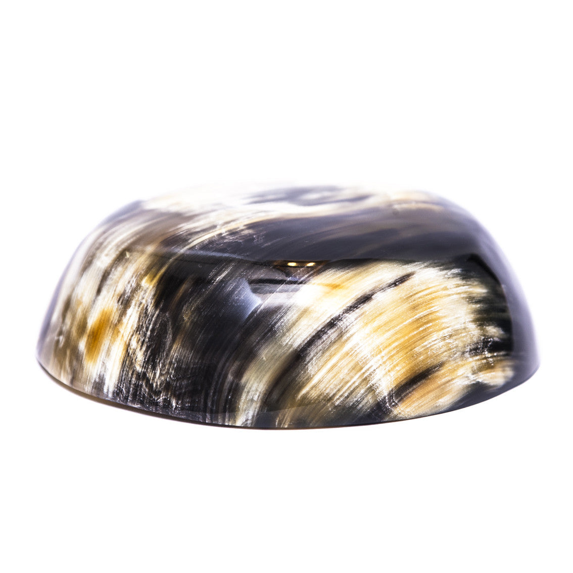 Hornschale Rund XL – Nomena 6 | Zebu Horn Ø 13 cm
